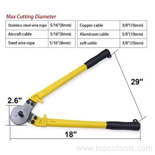 Heavy Duty Cable Cutter Wire Cutter 18" / 450mm